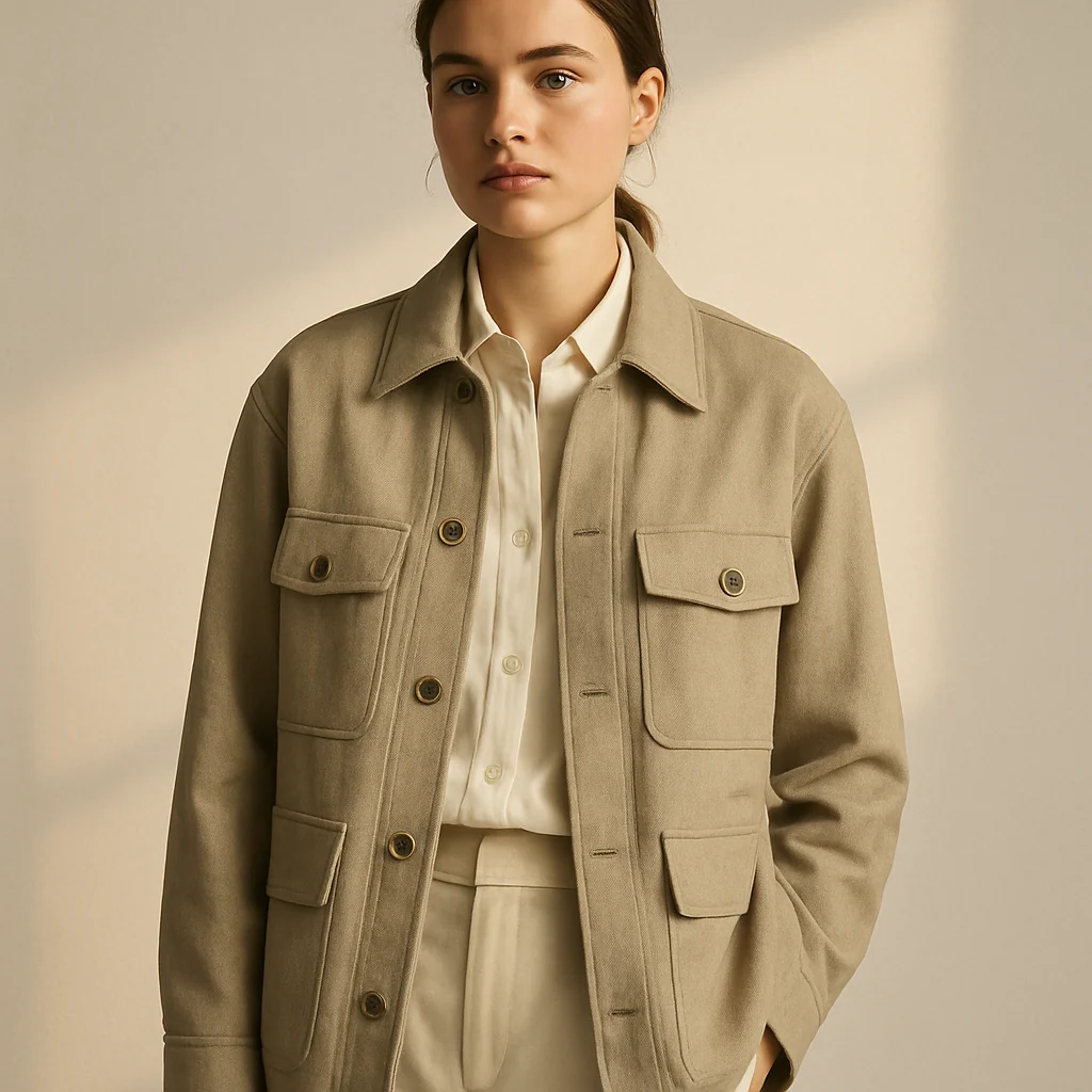 MERCE editorial layered outfit