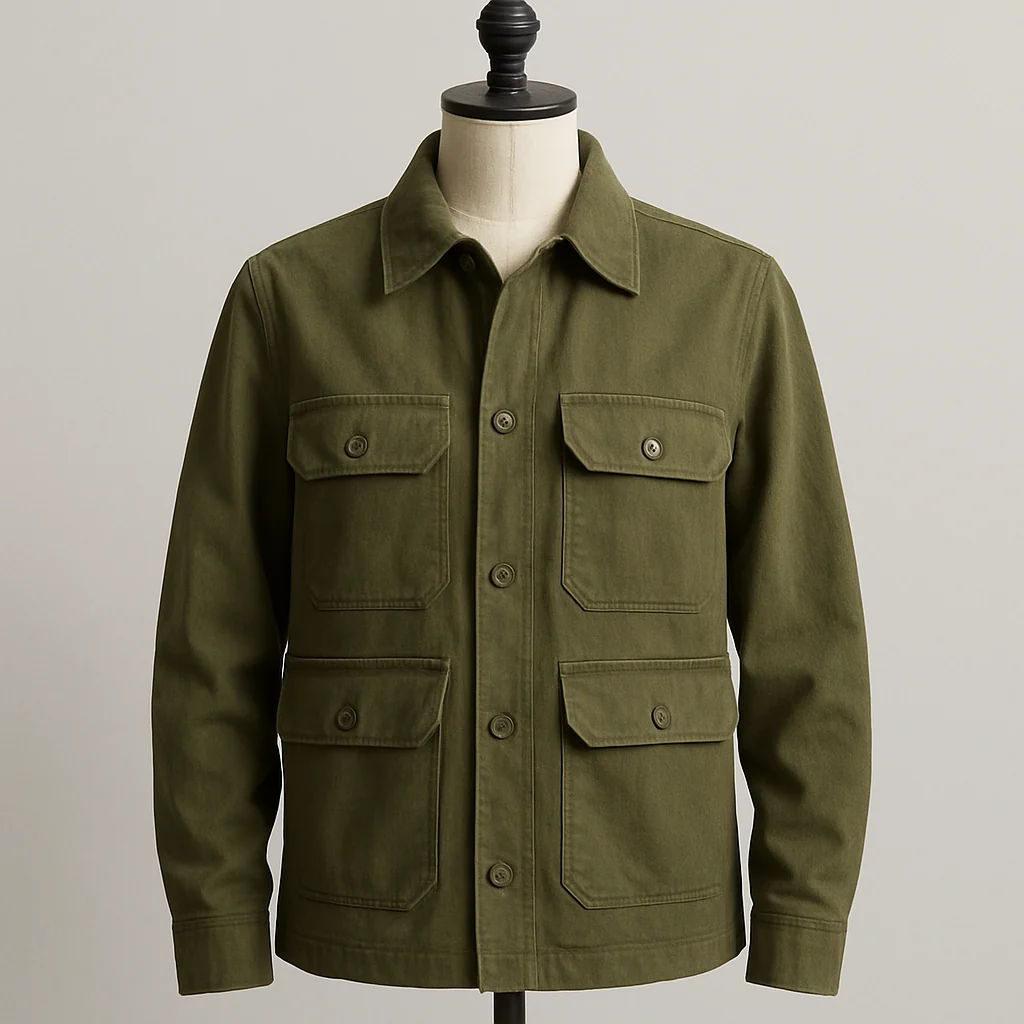 Cropped Utility Jacket