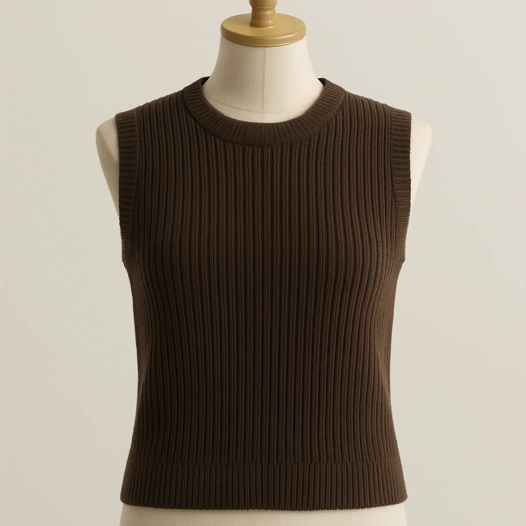 Sculpt Knit Vest